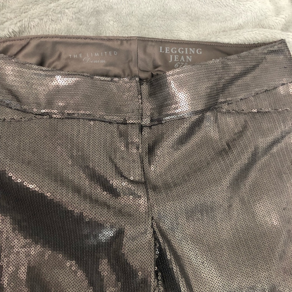 Sequence metallic pants